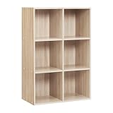 WOLTU Bücherregal Bücherschrank Standregal Würfelregal Aufbewahrungregal...