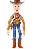 Mattel Disney und Pixar Toy Story Movie Toy, sprechende Woody Figur mit Ragdoll...