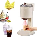 MZBDYYF Soft Serve Ice Cream Machine - Heimathäuser Küche Automatisch Mini...