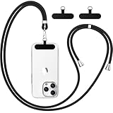 caslord Handyband Universal, Handy Lanyard mit 2 Stück Universelles Patch,...