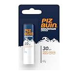 PIZ BUIN Mountain Lippenpflege LSF 30, feuchtigkeitsspendender Lippenpflegestift...