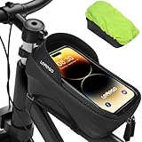 Wasserdicht Rahmentasche Fahrrad Handyhalterung Fahrradtasche Rahmen Handytasche...
