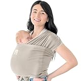 KeaBabies Tragetuch Baby Neugeboren - D-Lite Elastisches Baby Tragetuch...