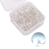 5mm LED Leuchtdiode, 80 Stück Weiß LED Dioden, 5 mm LED Sortimentskits für...