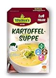 Werner´s Kartoffelsuppe - instant - 4 Teller, 10 Packungen pro Karton,...