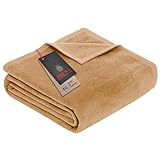 Ibena Porto Decke 150x200 cm – Baumwollmix weich, warm & waschbar,...