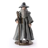 BendyFigs Noble Collection - Figur Der Herr der Ringe Gandalf 18 cm