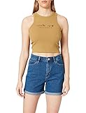 ONLY Damen Shorts high Waist 5-Pocket Design Knopfleiste Reißverschluss kurze...