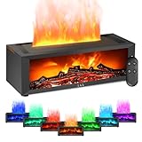 BuzzoXerex Aroma Diffuser Kamin, Flammen Aroma Diffuser, Ätherische Öle...