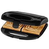 Clatronic® Sandwichmaker | für viereckige Sandwichplatten | Sandwichtoaster...