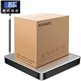 KUAIVO Paketwaage, 200kg/10g Hochpräzise Plattformwaage mit LCD/Hold/Tara...