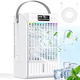 Mobile Klimaanlage 4-in-1 Design, 1700ml Wassertank, 4 Windmodi, 2...
