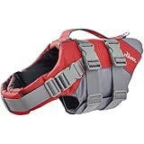 HUNTER Hunde-Schwimmweste MOSS, Farbe: rot, maximale Sicherheit durch starken...