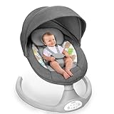 Bioby Babywippe Elektrisch, Baby Schaukel Elektronisch mit Fernbedienung &...