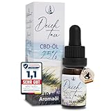 Deichtau® CBD-Öl mit 25% Cannabidiol - Deutsche Qualitätsmarke - Vollspektrum...