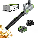 Laubbläser Akku, ETOOLAB Bürstenloser Laubbläser mit Turbolader, 20V 4.0Ah...