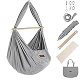 SCHMUSEWOLKE Federwiege Komplett-Set - Hängematte für Babys und Kleinkinder ab...