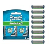 Wilkinson Sword Protector 3 Rasierklingen für Herren Rasierer, 8 Stück (1er...