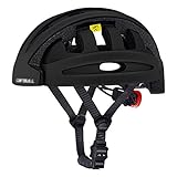 SJAPEX Faltbar Fahrradhelm MTB Falten Mountainbike Helm LED Rücklicht Radhelm...