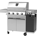 Schickling Gasgrill 'Hermann XL - Deluxe' Edelstahlgrill Grillwagen mit...
