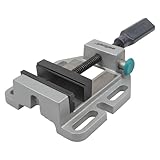 wolfcraft Maschinenschraubstock - 3423000 - mit Schnellverstellung; 200 kg...