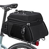 RAINSMORE 3 IN 1 Fahrradtaschen für Gepäckträger 15L Wasserdicht &...