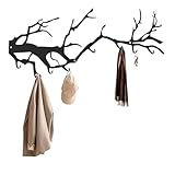 Vasttron Kleiderhaken Wand, Garderobenhaken Haken Garderobe Wandhaken Schwarz...
