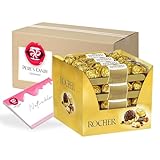 Pere's Candy Bundle für Rocher Thekendisplay 16x4(800g) Nuss-Pralinen...