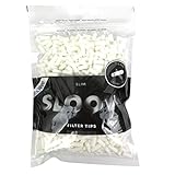 Sloow 1000 Stück Zigarettenfilter 6mm Slim Filter Zigaretten Feinfilter...