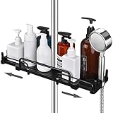 LOLYPOT Duschablage Ohne Bohren Teleskopisch 32-48cm, Duschablage zum hängen...