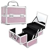 Joligrace Kosmetikkoffer Schminkkoffer Make up Koffer Beauty Case Kosmetik Make...