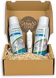 Genussleben Box mit Vorwaschspray SA8 2x 400 ml und Schmutzradierer Gratis,...