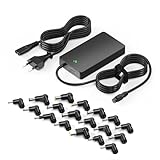 Basicvolt Universal Laptop Ladegerät 90W für HP Dell Lenovo Acer Asus Samsung...