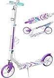 RAVEN Scooter Roller Tretroller Kickscooter für Kinder Erwachsene |klappbar |...