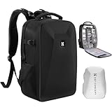 K&F Concept Kamerarucksack Fotorucksack mit Hartschale Kameratasche mit...