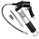 STEINBRÜCKE Pneumatische Fettpresse mit Düse – Luftbetrieben mit Düse,...