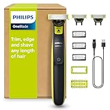 PHILIPS OneBlade 360 Face & Body - elektrischer Rasierer, Trimmer & Bodygroomer,...