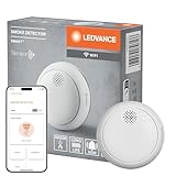 LEDVANCE SMART+ Rauchmelder mit WiFi-Technologie, zertifziert nach Norm EN...