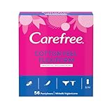 Carefree Cotton Feel Flexiform - Luftdurchlässige Slipeinlagen, parfümfrei,...
