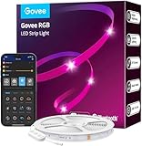 Govee LED Strip 20m, Bluetooth RGB LED Streifen mit App-Steuerung, Farbwechsel,...