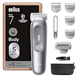Braun Bodygroomer Series 7, Elektrischer Körperrasierer Herren mit 8...