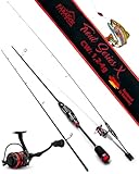 Paradox Fishing Ul-Ruten Set I Trout Series X I 1,85m Wg. 1,2g-4g mit 1000 Rolle...