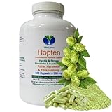 HOPFEN Hopfenblüten 360 Kapseln – Wechseljahre, innere Ruhe, abends...