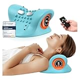 Nackenmassagegerät Elektrisch mit Wärme, 2025 Neu Kabelloses Hugterra...