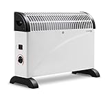 TROTEC Konvektor Heizung TCH 20 E – Heizleistung 750 W / 1250 W / 2000 W –...