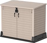 Duramax Cedargrain StoreAway 850L Kunststoff-Gartenhaus – Lagerschuppen für...