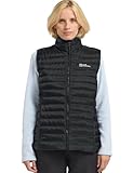 Jack Wolfskin Damen PILVI DOWN Vest W RDS Daunenweste, Black, XL