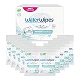 WaterWipes Sensitive+ On The Go Wipes, Unterwegs-Tücher, 100 Stück (10...