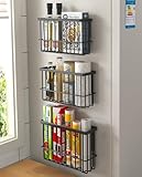 EigPluy 3 Stück Küchenschranktür-Aufbewahrungsbox,Selbstklebendes...