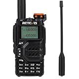 Retevis RA79 Funkgerät, Multi Band Amateurfunk, 2m/70cm/AM, VFO/CPS/Chirp,...